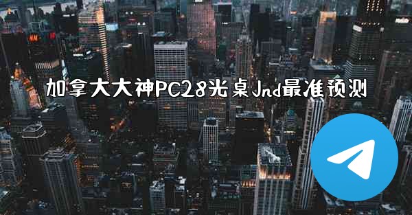 加拿大大神PC28光桌Jnd最准预测