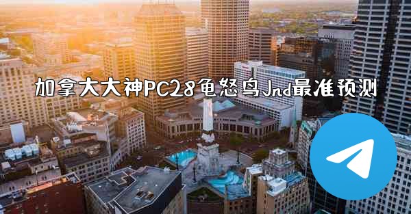 <b>加拿大大神PC28龟怒鸟Jnd最准预测</b>