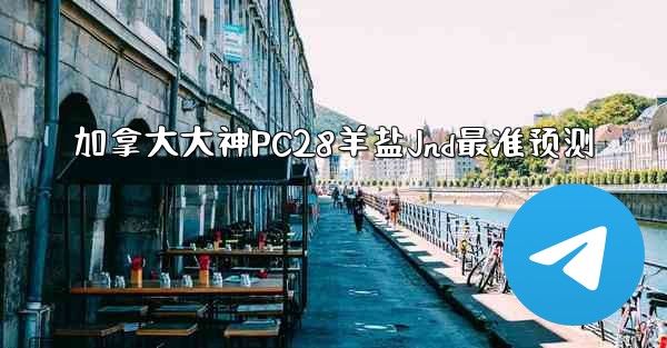 加拿大大神PC28羊盐Jnd最准预测