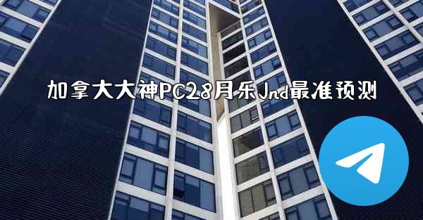 加拿大大神PC28月乐Jnd最准预测