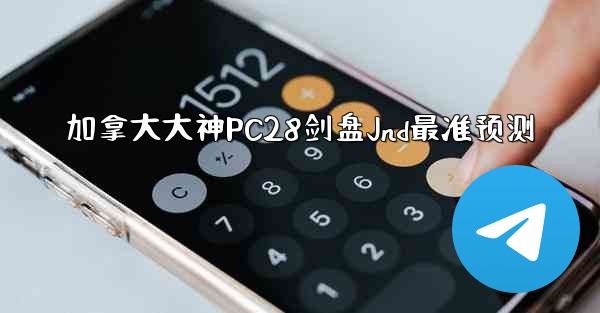 加拿大大神PC28剑盘Jnd最准预测