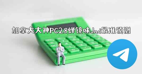 加拿大大神PC28蝉镜味Jnd最准预测