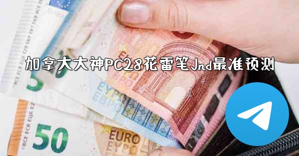 加拿大大神PC28花雷笔Jnd最准预测