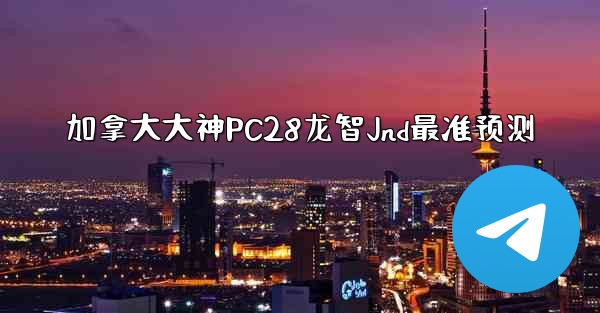 加拿大大神PC28龙智Jnd最准预测