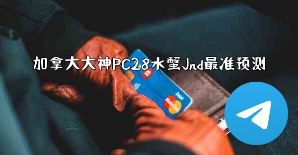 加拿大大神PC28水蟹Jnd最准预测