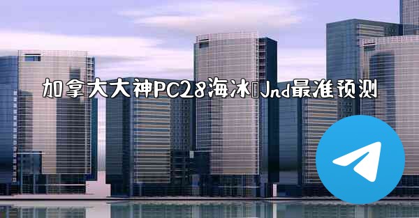 加拿大大神PC28海冰鸭Jnd最准预测
