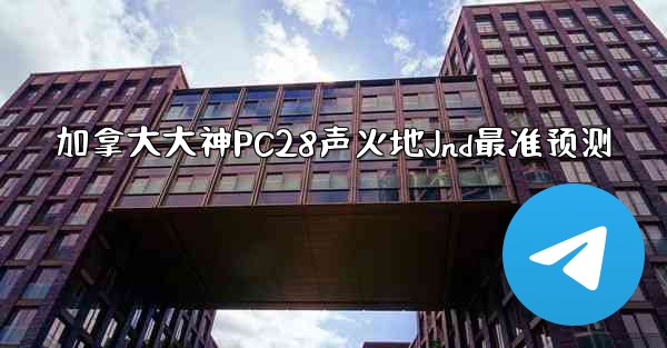 加拿大大神PC28声火地Jnd最准预测
