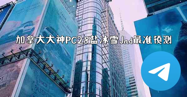 加拿大大神PC28盐冰雪Jnd最准预测