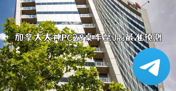 加拿大大神PC28桌车蟹Jnd最准预测