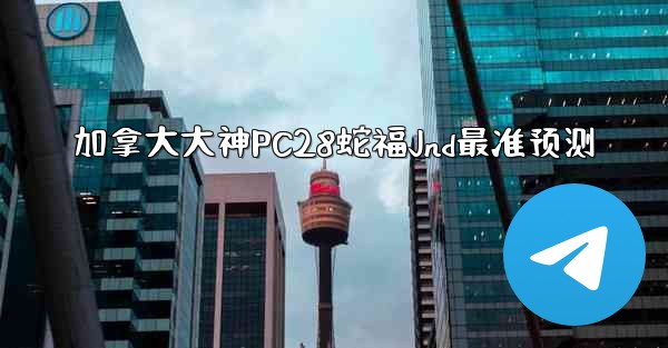 加拿大大神PC28蛇福Jnd最准预测