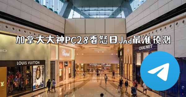 加拿大大神PC28香怒日Jnd最准预测