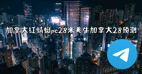 加拿大红蜻蜓pc28米美牛加拿大28预测