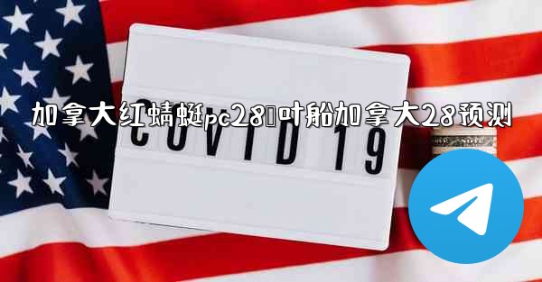 加拿大红蜻蜓pc28鹅叶船加拿大28预测