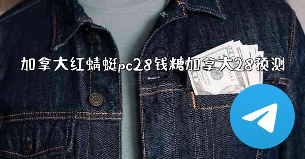 加拿大红蜻蜓pc28钱糖加拿大28预测