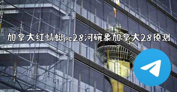 加拿大红蜻蜓pc28河碗象加拿大28预测