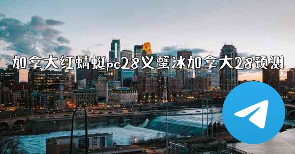 加拿大红蜻蜓pc28义蟹冰加拿大28预测