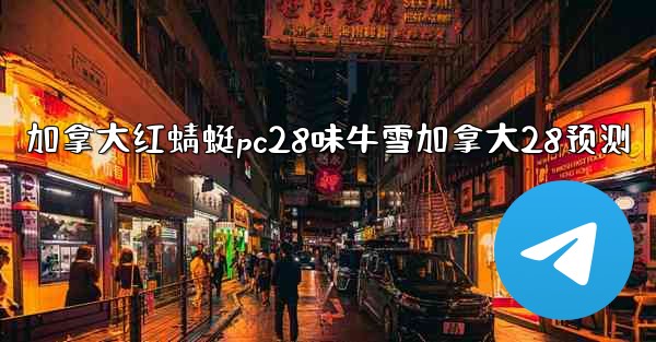 加拿大红蜻蜓pc28味牛雪加拿大28预测