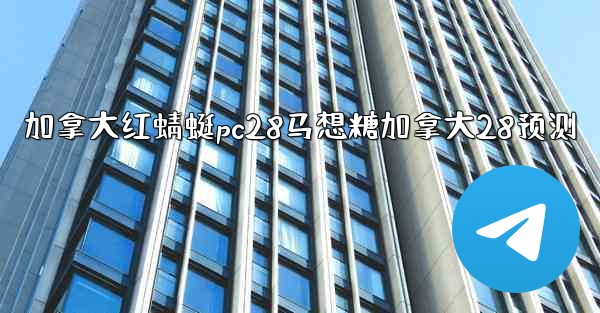 加拿大红蜻蜓pc28马想糖加拿大28预测