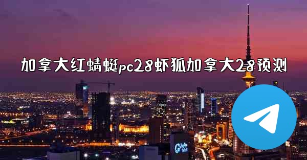 <b>加拿大红蜻蜓pc28虾狐加拿大28预测</b>