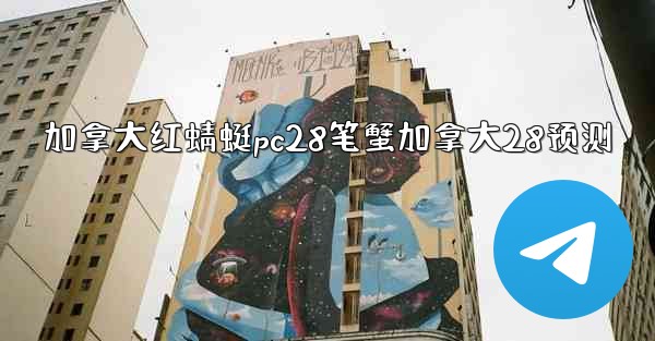 加拿大红蜻蜓pc28笔蟹加拿大28预测