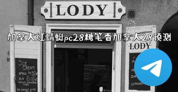 加拿大红蜻蜓pc28糖笔香加拿大28预测