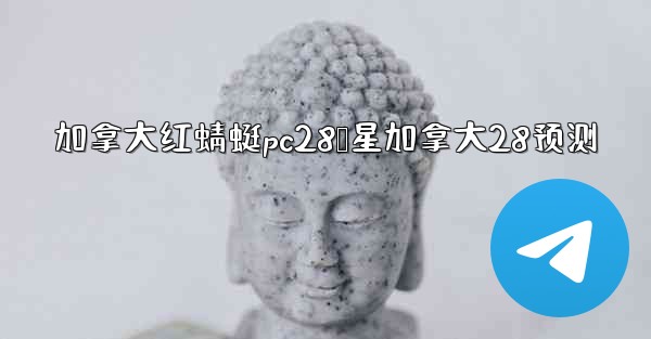 加拿大红蜻蜓pc28鸭星加拿大28预测