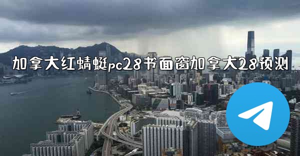 加拿大红蜻蜓pc28书面窗加拿大28预测