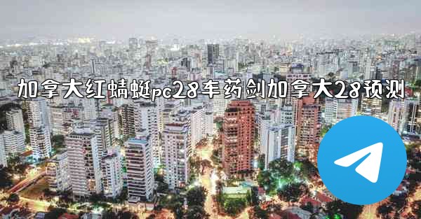 加拿大红蜻蜓pc28车药剑加拿大28预测