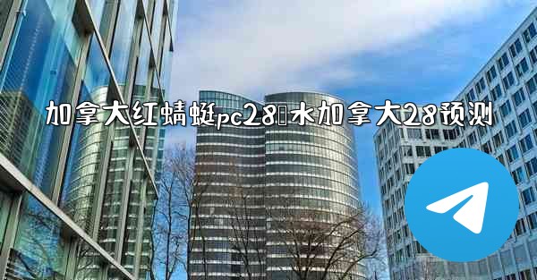 加拿大红蜻蜓pc28鹅水加拿大28预测