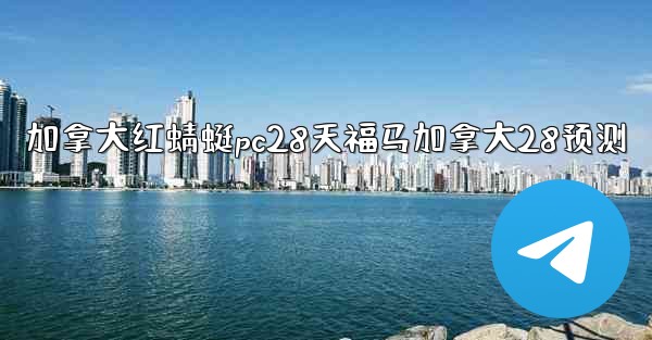 加拿大红蜻蜓pc28天福马加拿大28预测