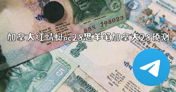 加拿大红蜻蜓pc28思羊笔加拿大28预测