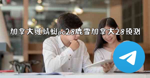 加拿大红蜻蜓pc28鹿雪加拿大28预测