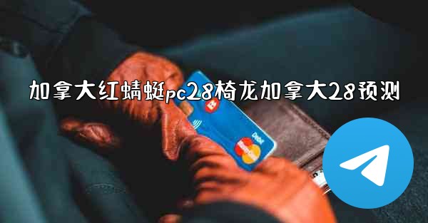 加拿大红蜻蜓pc28椅龙加拿大28预测