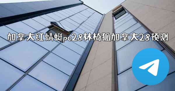 <b>加拿大红蜻蜓pc28林椅狐加拿大28预测</b>