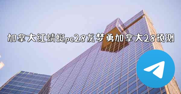 加拿大红蜻蜓pc28龙梦勇加拿大28预测