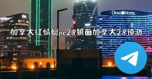 加拿大红蜻蜓pc28狼面加拿大28预测