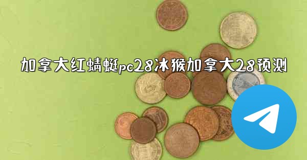 加拿大红蜻蜓pc28冰猴加拿大28预测