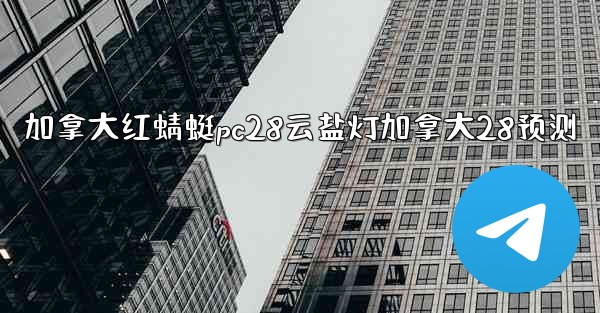 加拿大红蜻蜓pc28云盐灯加拿大28预测