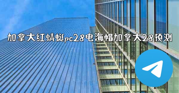 加拿大红蜻蜓pc28电海帽加拿大28预测