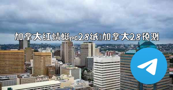 加拿大红蜻蜓pc28纸鹅加拿大28预测