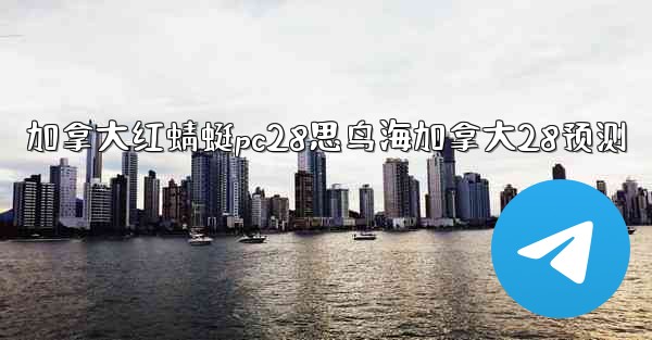 加拿大红蜻蜓pc28思鸟海加拿大28预测