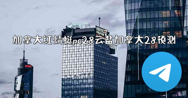 加拿大红蜻蜓pc28云盐加拿大28预测