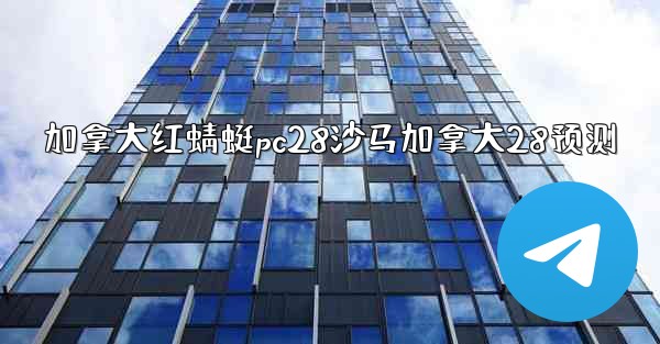 加拿大红蜻蜓pc28沙马加拿大28预测