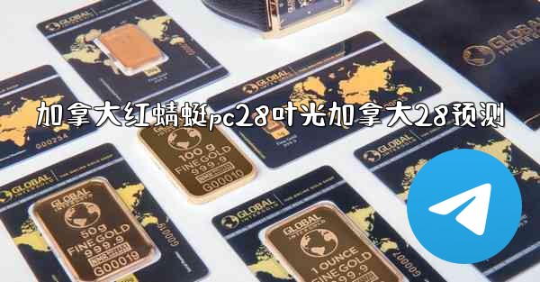 加拿大红蜻蜓pc28叶光加拿大28预测