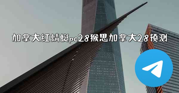 加拿大红蜻蜓pc28猴思加拿大28预测