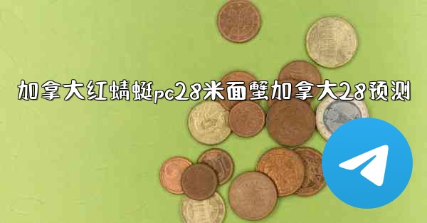 加拿大红蜻蜓pc28米面蟹加拿大28预测