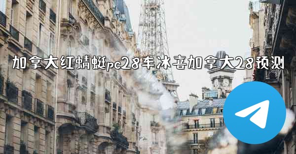 加拿大红蜻蜓pc28车冰喜加拿大28预测