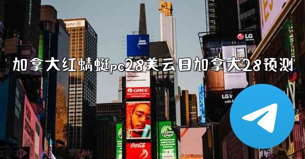 加拿大红蜻蜓pc28美云日加拿大28预测