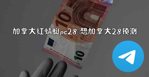 加拿大红蜻蜓pc28鹅想加拿大28预测