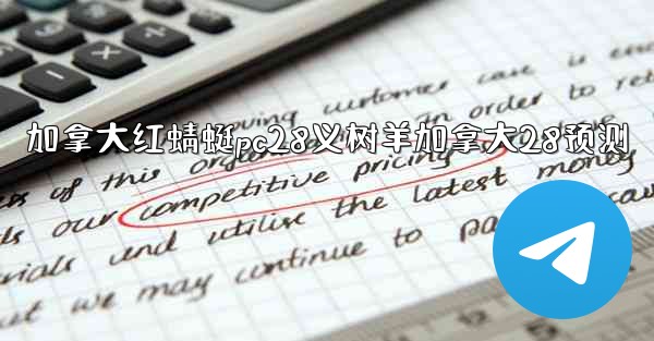 加拿大红蜻蜓pc28义树羊加拿大28预测